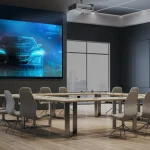 Business room with projector from Optoma Supplier in Dubai