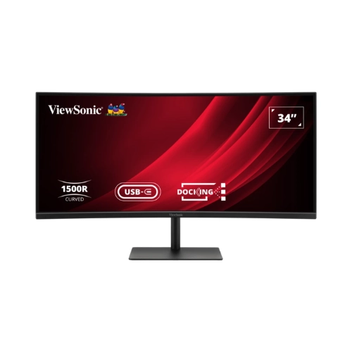 ViewSonic VG3419C-2 34” UWQHD Curved Docking Monitor